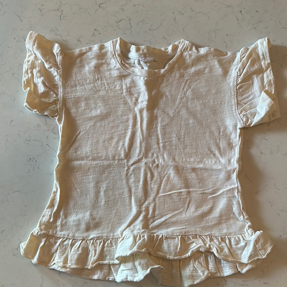 Cream Jamie Kay Organic Cotton top